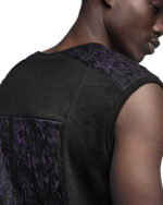 Artwork Fiber Bond Segment Sleeveless Top