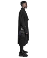 Artwork Long Draped Cardigan