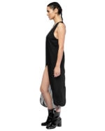 Asymmetric Layered Sleeveless Dress