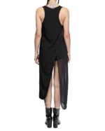 Asymmetric Layered Sleeveless Dress