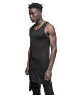 Asymmetric Layered Sleeveless Tank Top