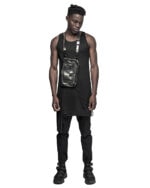 Asymmetric Layered Sleeveless Tank Top