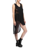 Asymmetric Layered Sleeveless Top