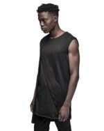 Asymmetric Layers Draped Sleeveless Top