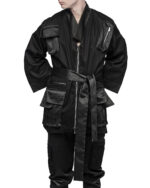 Cargo Utility Crop Kimono Jacket