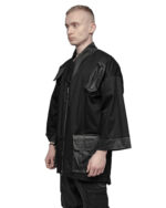 Cargo Utility Crop Kimono Jacket