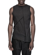 Composition Layered Panel Sleeveless Top