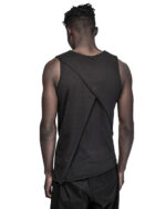 Composition Layered Panel Sleeveless Top