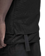 Double Layered Soft Rib Knit T-shirt