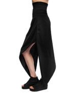 Duality High Waist Asymmetric Skirt