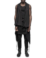 Entangle Multi-Wear Strap Sleeveless Cardigan