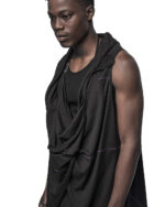 Entangle Multi-Wear Strap Sleeveless Cardigan