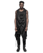 Entangle Multi-Wear Strap Sleeveless Cardigan