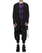 Entangle Violet Segment Strap Cardigan