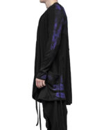 Entangle Violet Segment Strap Cardigan