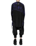 Entangle Violet Segment Strap Cardigan