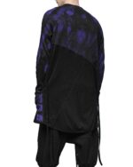 Entangle Violet Segment Strap Cardigan