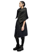 Inertia Linear Volume Collar Cardigan