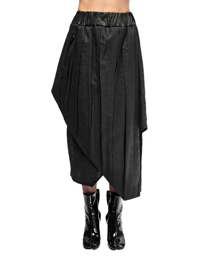 Linear Crushed Asymmetric Layers Skirt