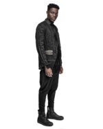 Linear Crushed Technique Blazer Jacket