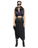 Linear Fiber Bond Collar Vest