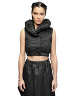 Linear Fiber Bond Collar Vest