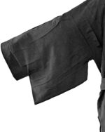 Linear Crushed Technique Kimono Jacket