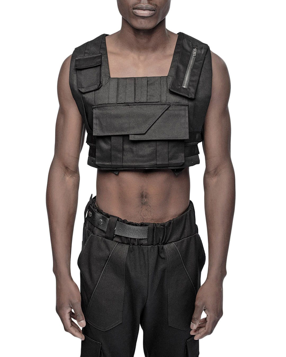 Linear Crushed Technique Utility Vest