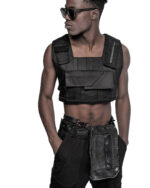 Linear Crushed Technique Utility Vest