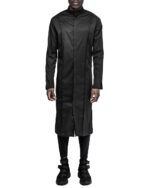 Linear Elongated Double Cuff Shirt