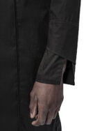 Linear Elongated Double Cuff Shirt