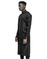 Linear Elongated Double Cuff Shirt