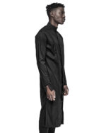 Linear Elongated Double Cuff Shirt