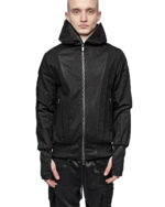 Quantum Crushed Hooded Segment Jacket