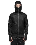 Quantum Crushed Hooded Segment Jacket