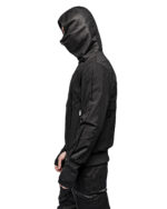 Quantum Crushed Hooded Segment Jacket