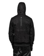 Quantum Crushed Hooded Segment Jacket