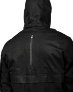 Quantum Crushed Hooded Segment Jacket