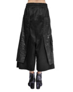 Quantum Crushed Utility Low Crotch Crop Pants