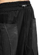 Quantum Crushed Utility Low Crotch Crop Pants