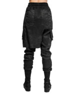 Quark Linen Cargo Layered Skirt Trousers