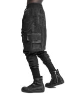 Quark Linen Cargo Layered Skirt Trousers