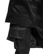 Quark Linen Cargo Layered Skirt Trousers