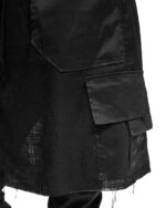 Quark Linen Cargo Layered Skirt Trousers