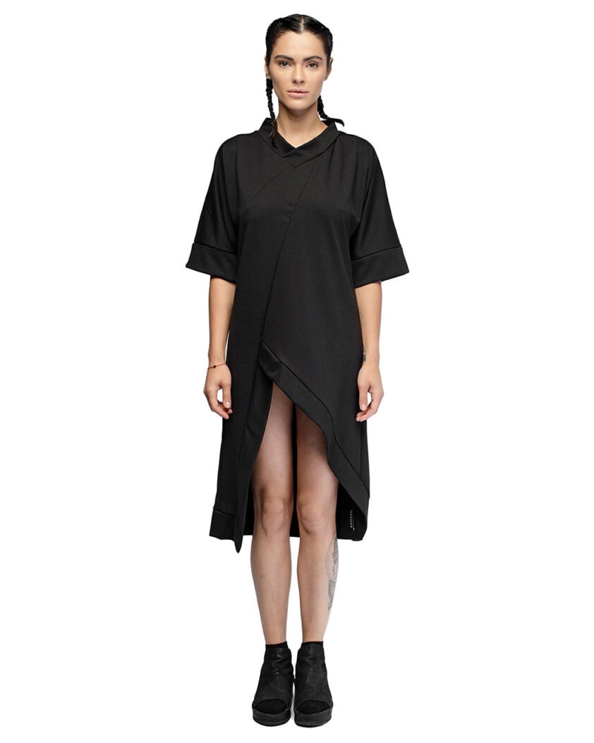 Space Asymmetric Deconstruct Long T-Shirt