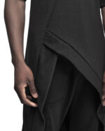 Space Asymmetric Deconstruct Long T-Shirt