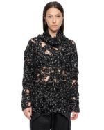 Aeriform Dark Contrast Fiber Bond Sweater
