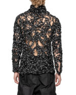 Aeriform Dark Contrast Fiber Bond Sweater