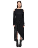 Aspect Silk & Wool Fiber Bond Blend Skirt