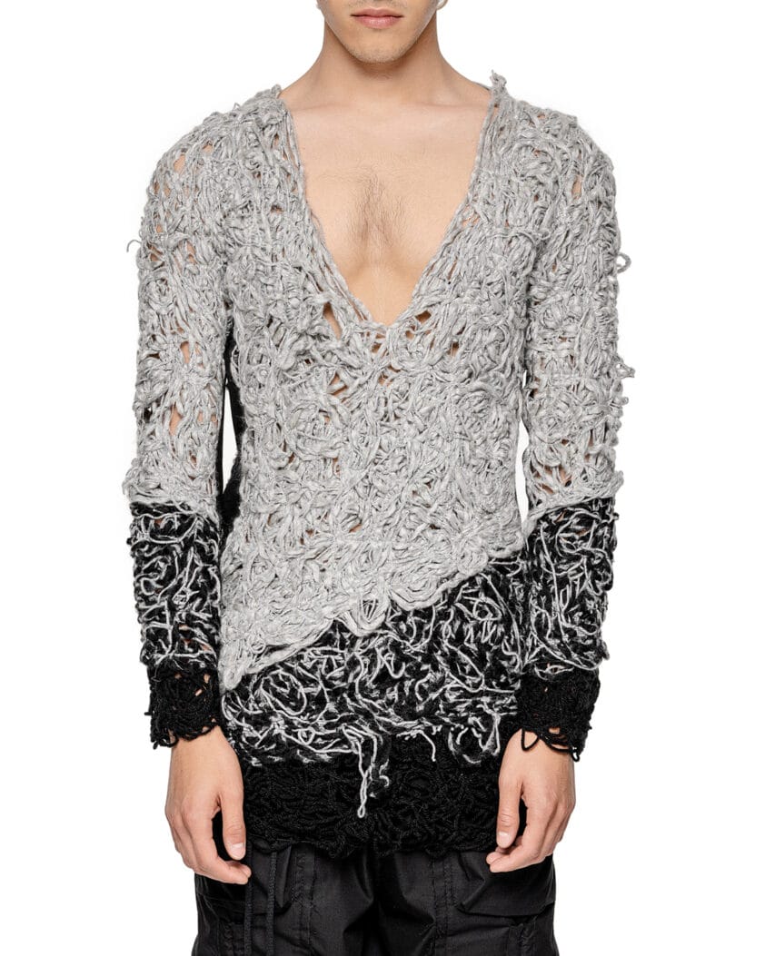 Aspect Layer Staged Fiber Bond Sweater